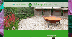 Desktop Screenshot of heldergroen.eu